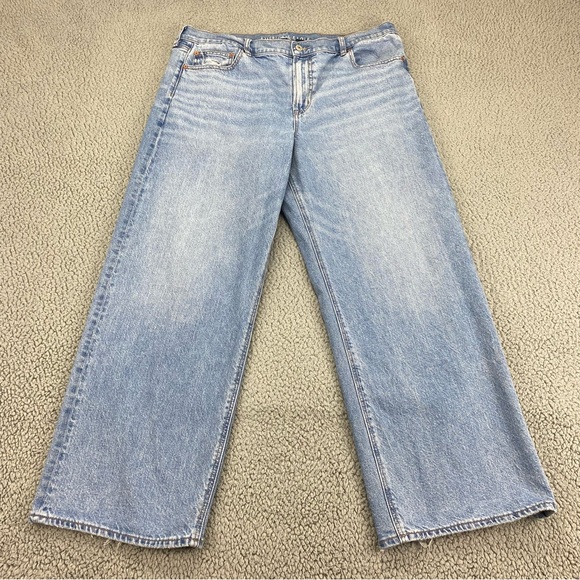 American Eagle Outfitters Denim - American Eagle Women's Strigid High-Waisted Stovepipe Jeans  |  Size: 16 Regular